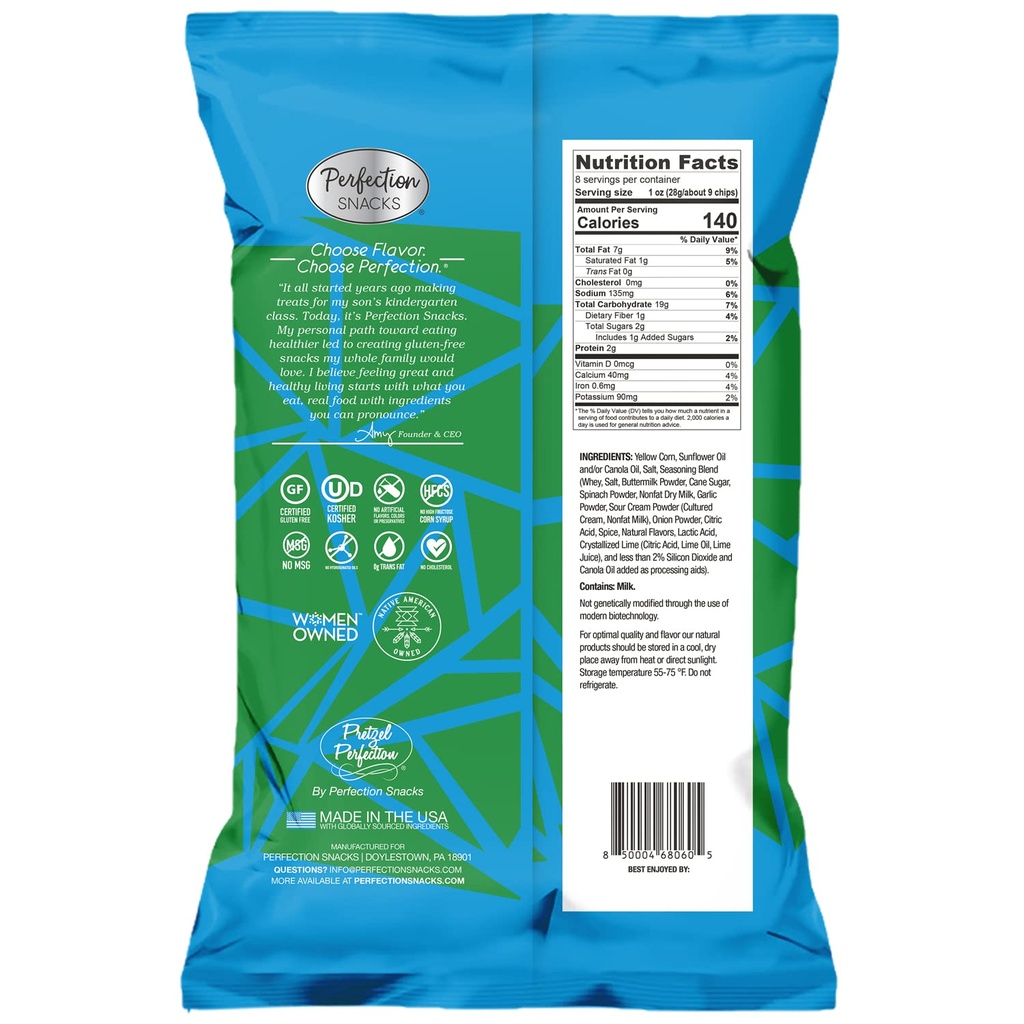 Avocado Ranch Tortilla Chip 8oz
