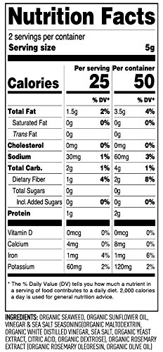 Salt & Vinegar Seaweed .35oz