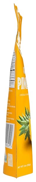 Dried Pineapple Fruit Organic 2oz