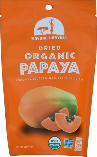 Dried Papaya Organic 2oz