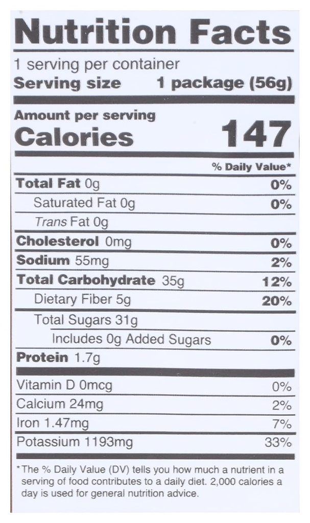 Dried Papaya Organic 2oz