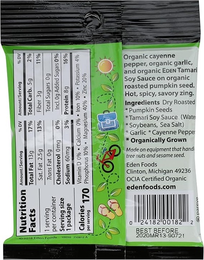 Spicy Pumpkin Seeds Snack 1oz