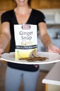 Ginger Snap Flax Crackers 4oz