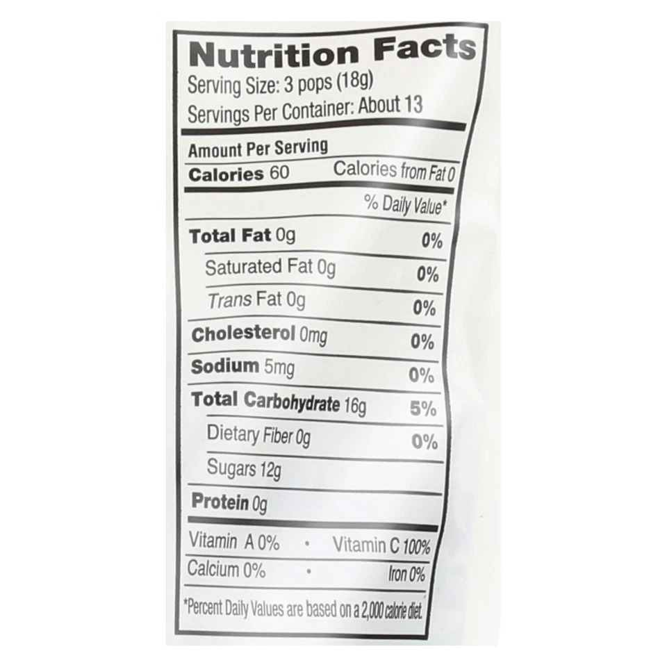 Lollipop Organic Assorted 8.7oz