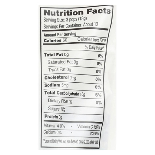 Lollipop Organic Assorted 8.7oz