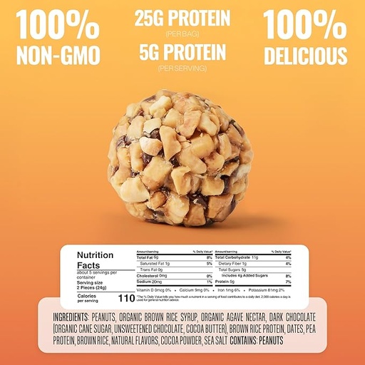 GF Peanut Butter Bites 4oz