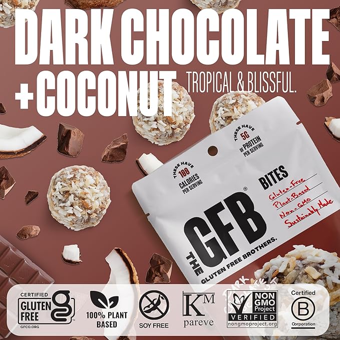 GF Dar Chocolate & Coconut Bites 4oz