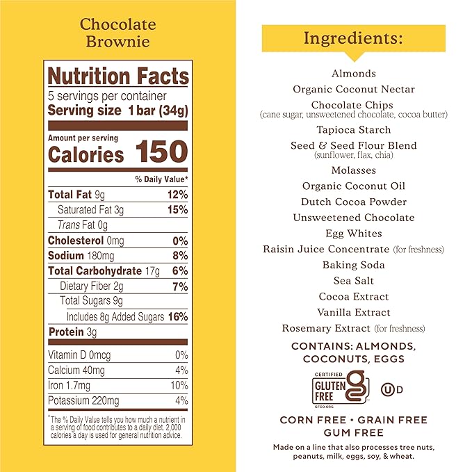 Soft Bakes Almond Flour Chocolate Brownie 1.19 oz