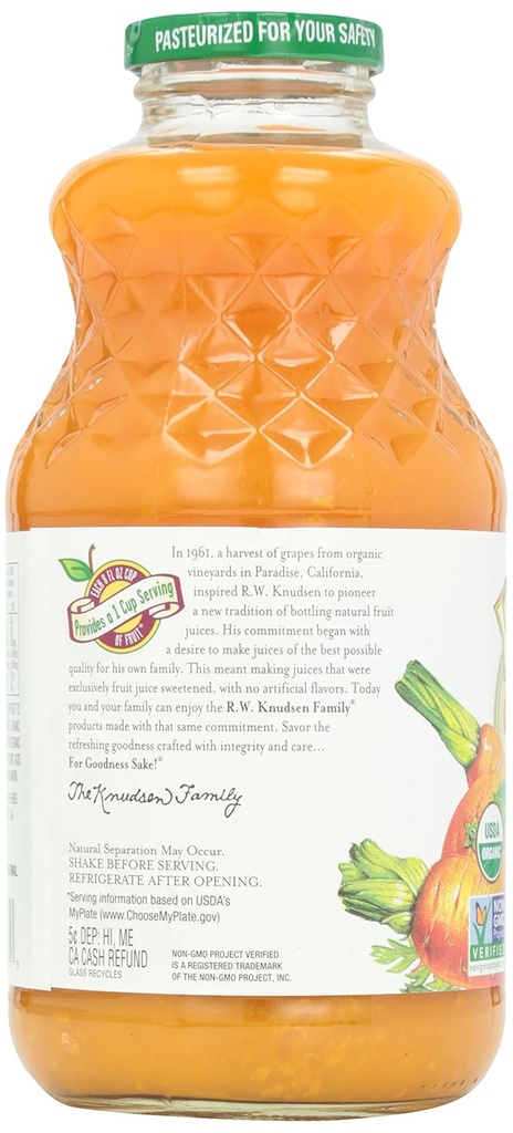 Organic Orange Carrot 32fl oz