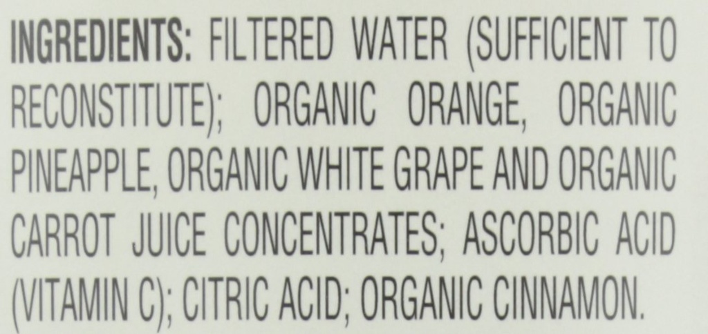 Organic Orange Carrot 32fl oz