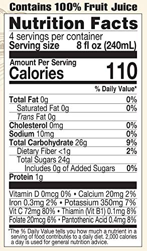 Organic Pure Pink Grapefruit 32oz