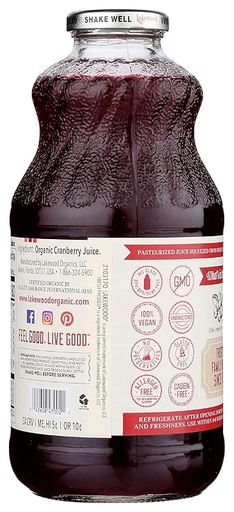 Pure Cranberry Juice 32oz