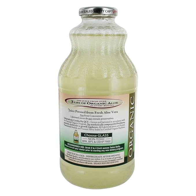 Pure Aloe Juice Organic 32oz