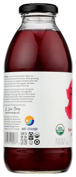 Organic Berry/Hibiscus Herbal Tea 16oz