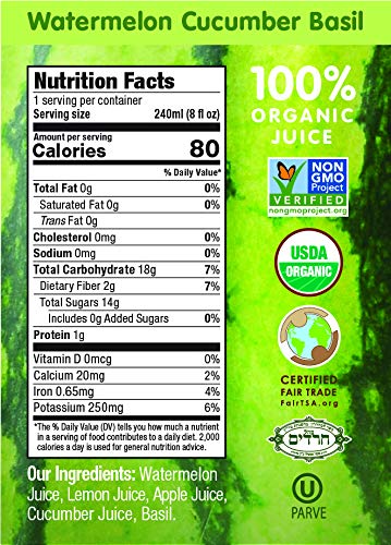 Watermelon Cucumber Juice 8.45oz