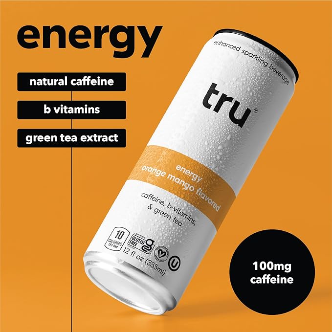 Orange Mango Energy 12oz