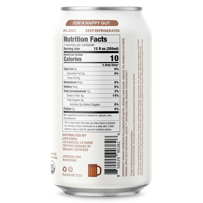 Root Beer Kombucha 12oz