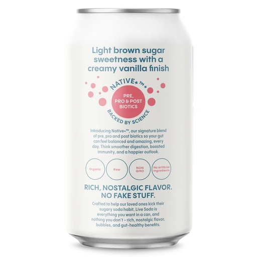 Luscius Cream Kombucha 12oz