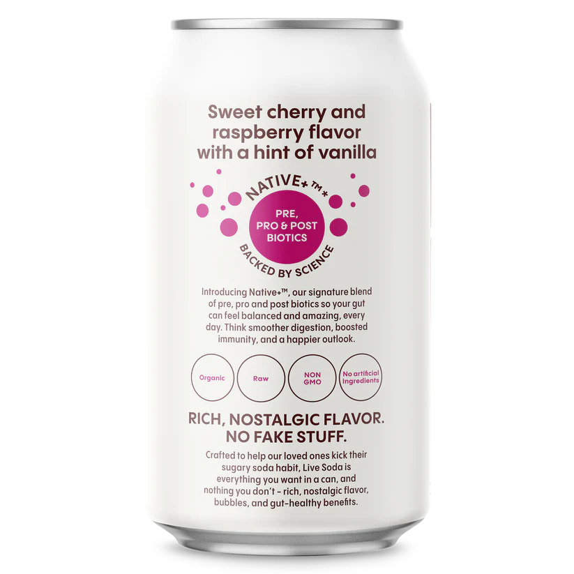 Spicy Cherry Berry Kombucha 12oz
