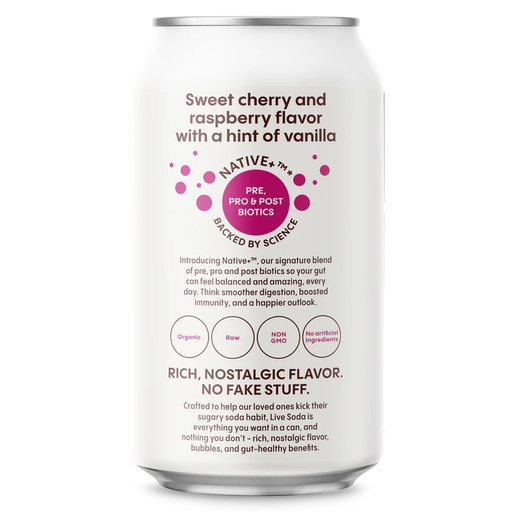 Spicy Cherry Berry Kombucha 12oz