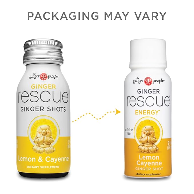 Shot Rescue Lemon Ginger Cayenne 2oz