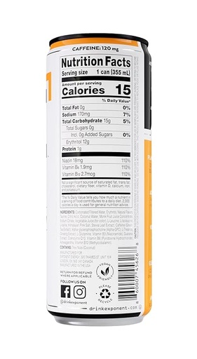 Eclipse Tangerine Energy 12oz