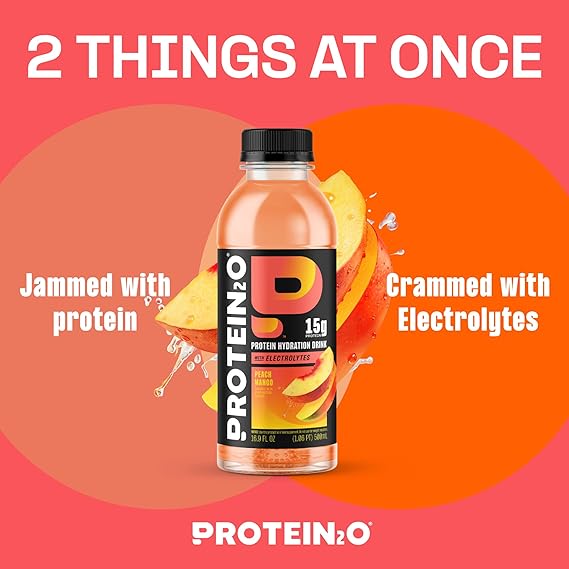 PEACH MANGO PROTEIN 16.9oz WATER