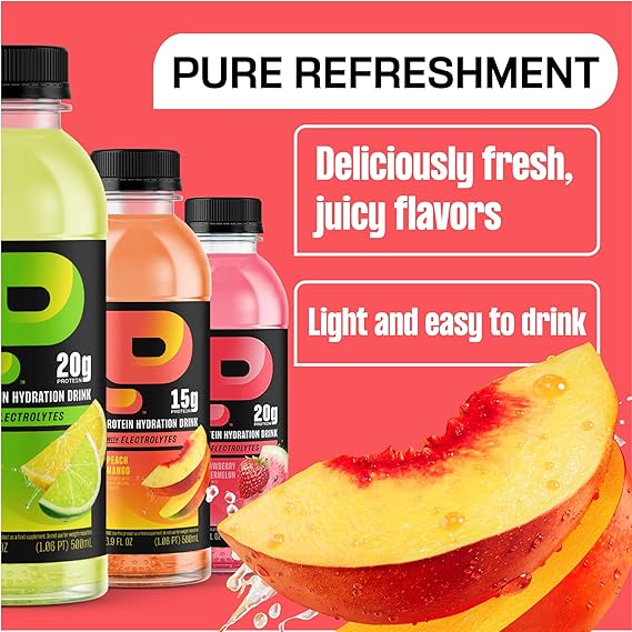 PEACH MANGO PROTEIN 16.9oz WATER