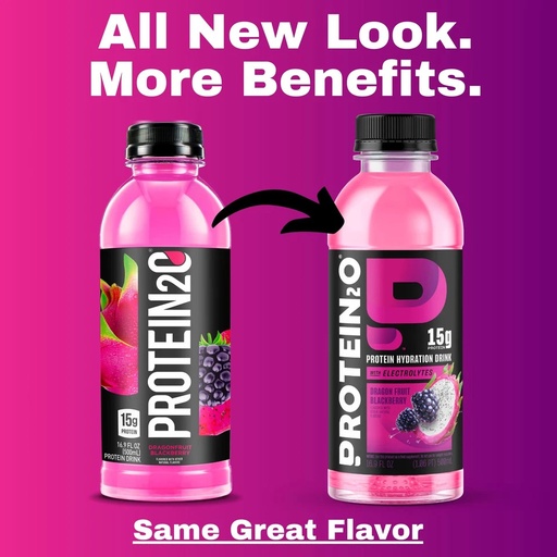 DRAGONFRUIT & BLACKBERRY PROTEIN 16.9oz