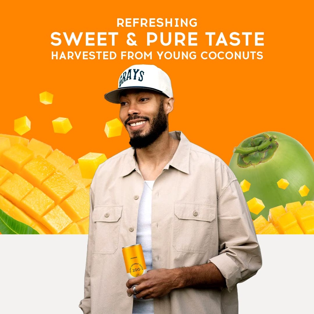 Pure Coconut Mango Water 11fl oz