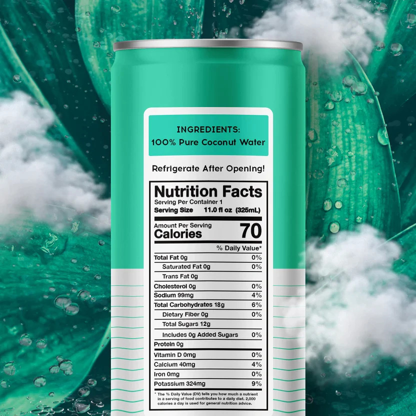 Pure Coconut Water 11fl oz