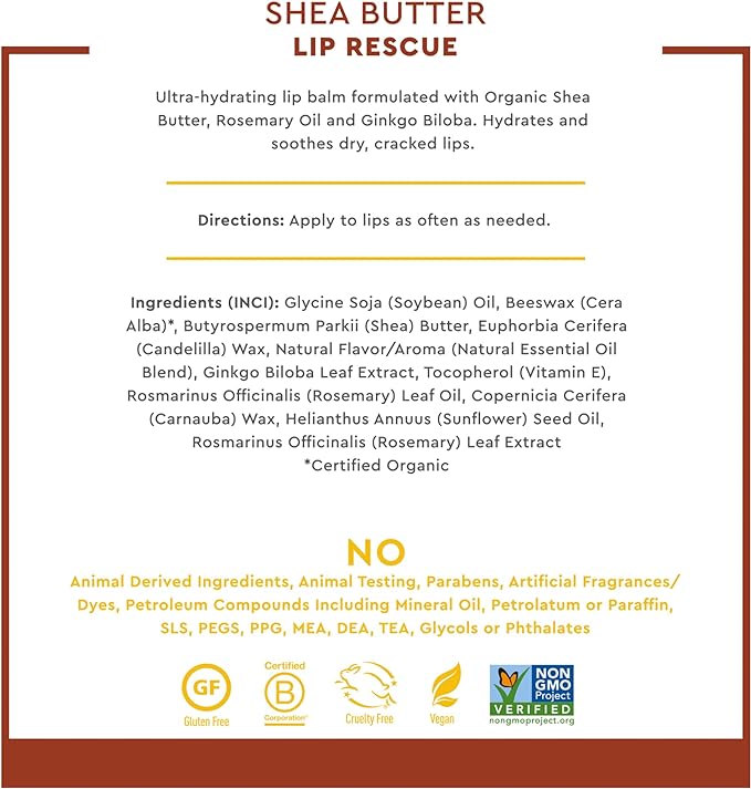 Lip Rescue Ultra Hydrating with Shea Butter  0.15oz