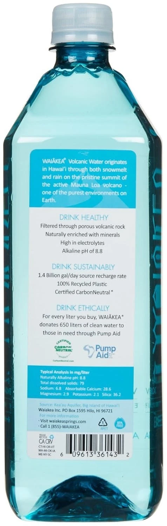 Water Hawaiian Volcanic 33.8oz