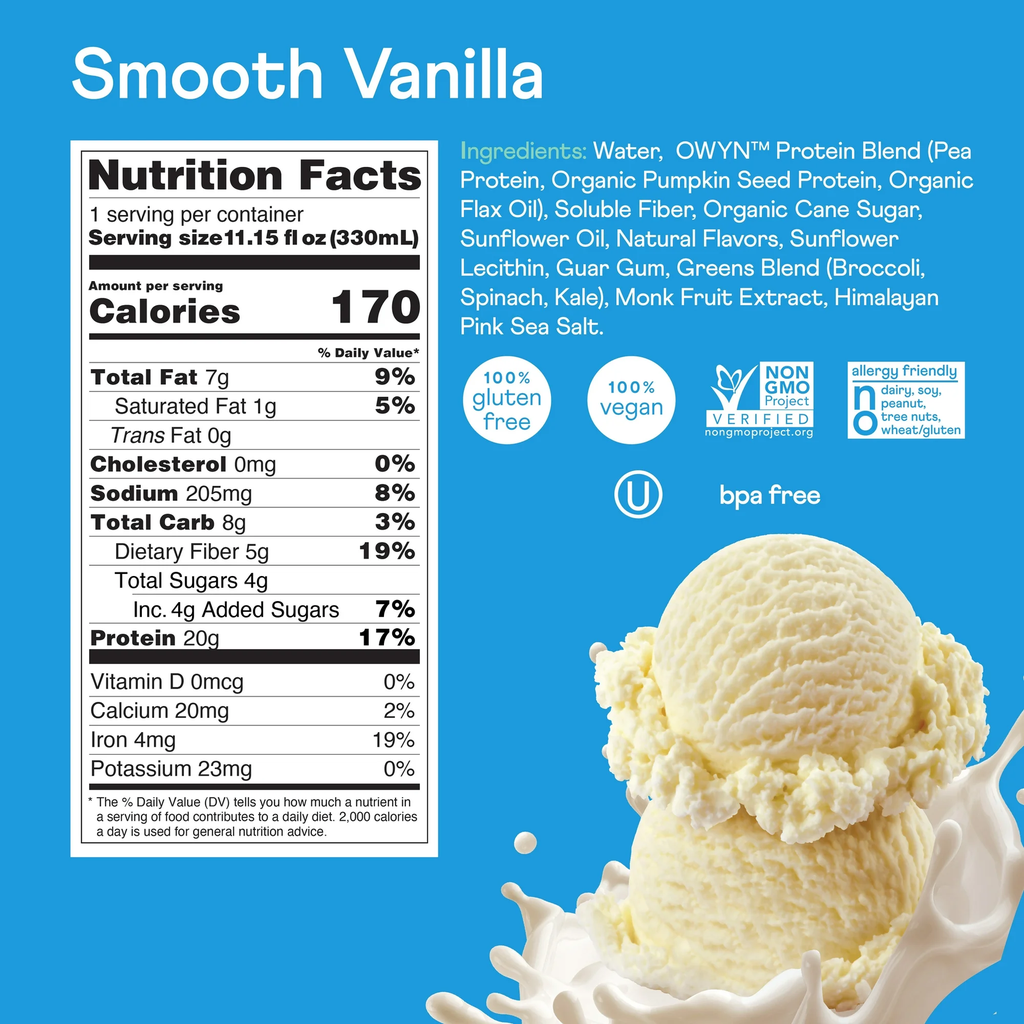 Vanilla Protein Shake 11.15oz