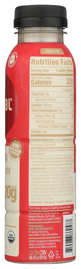 Peanut Butter & Jelly Protein Drink 12fl oz 