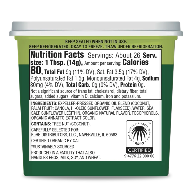Cadia Spread Butter Vegan 13oz