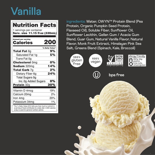 Cookies & Cream Protein Shake 11.15oz