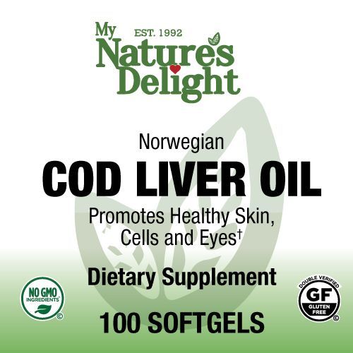 Cod Liver Oil - 100 Softgels
