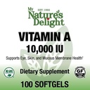 Vitamin A 10,000 IU - 100 Softgels