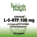 L-5-HTP 100 mg W/Vit C & B-6 - 30 Caps