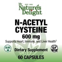 N-Acetyl Cysteine 600 mg - 60 Caps