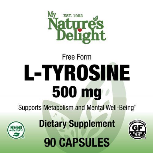 L-Tyrosine 500 mg - 90 Caps