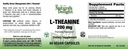 L-Theanine 200 mg - 60 Vegan Caps