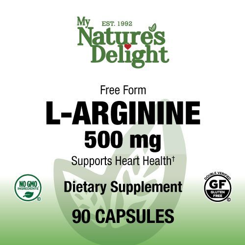 L-Arginine 500 mg - 90 Caps