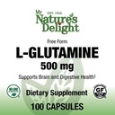 L-Glutamine 500 mg - 100 Caps