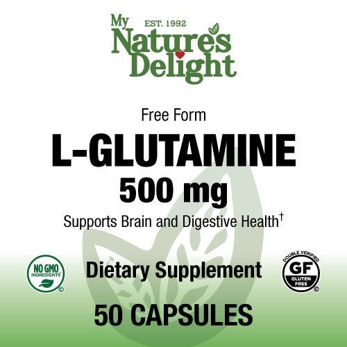 L-Glutamine 500 mg - 50 Caps