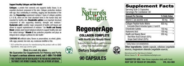 RegenerAge Collagen Complete 90caps