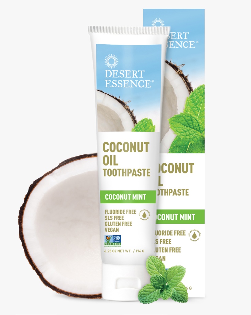 Coconut Oil Mint Toothpaste