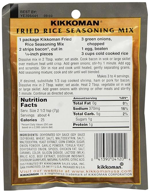 Fried Seasoning Mix 1oz 