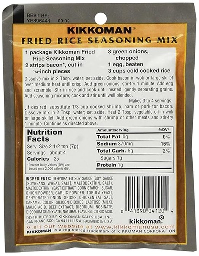Fried Seasoning Mix 1oz 